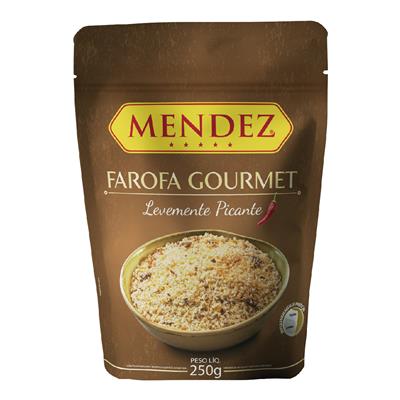 Farofa Gourmet Levemente Picante Mendez 250g
