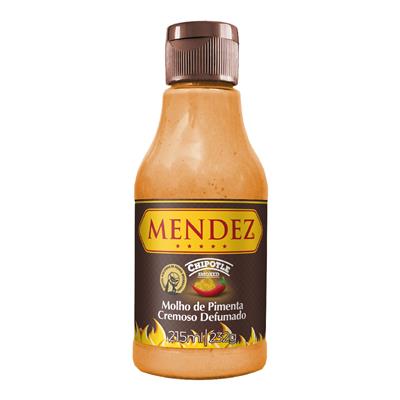 Molho de Pimenta Cremoso Defumado Chipotle Mendez 215ml