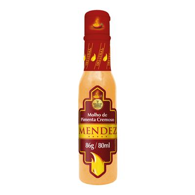 Molho de Pimenta Cremoso Tradicional Mendez 80ml
