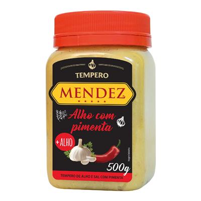 Tempero Alho com Pimenta Mendez 500g